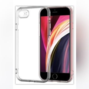 Shamo’s Crystal Clear Shock Absorption TPU Rubber Gel Case For IPhone 7 Or 8